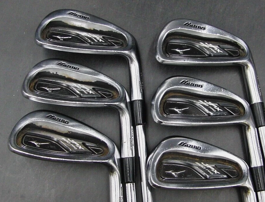 Set Of 6 X Mizuno JPX 800 Pro Forged 5-PW Extra Stiff Steel Shafts Mixed Grips 3 Set Of 6 X Mizuno JPX 800 Pro Forged 5-PW Extra Stiff Steel Shafts Mixed Grips - Image 3