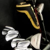 Mizuno, Cobra, Nicklaus & Wilson Set Of Mizuno MP-30 Grain Flow Forged 3-PW +Driver +3 Wood +Hybrid +Putter +Bag