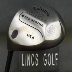 Left Handed Callaway Big Bertha 10º Driver Stiff Graphite Shaft Golf Pride Grip