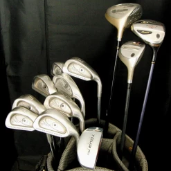 Ping, Mizuno & Tour Set Of Ping Eye2 3-PW + Driver + 3 Wood + 5 Wood + Putter + Bag