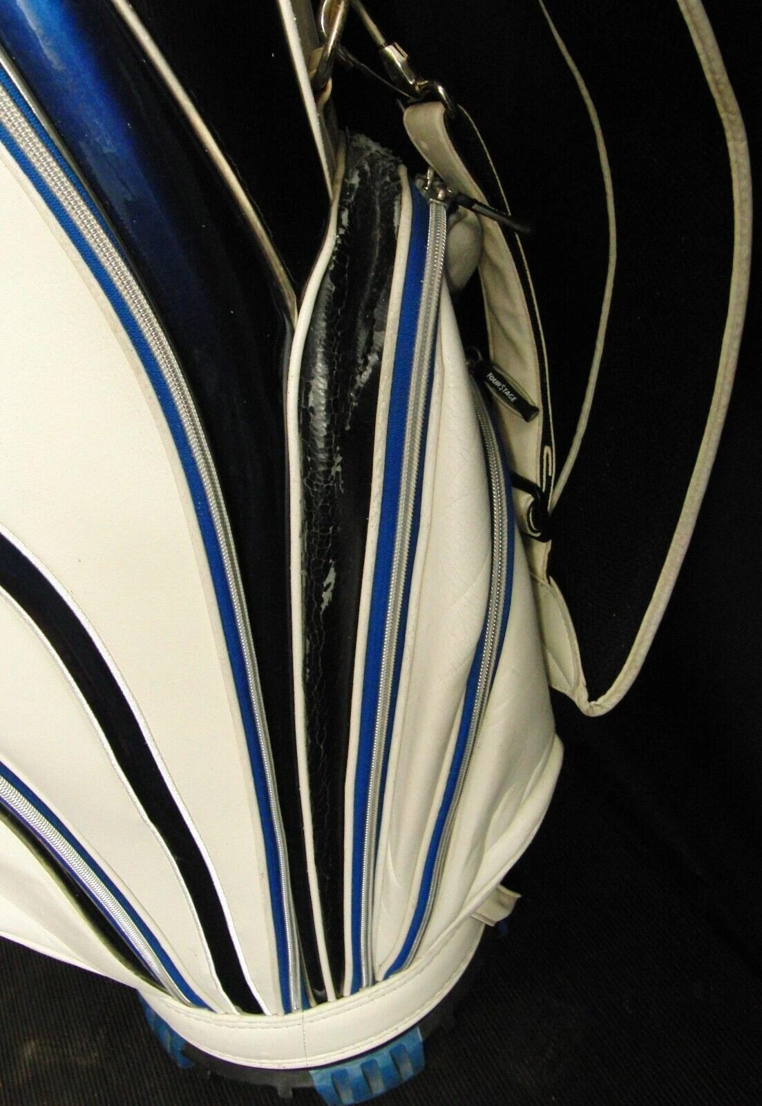 7 Division Bridgestone Tourstage VIQ Tour Cart Golf Clubs Bag 8 7 Division Bridgestone Tourstage VIQ Tour Cart Golf Clubs Bag - Image 8