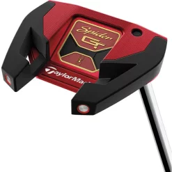 TaylorMade Golf Taylormade Spider GT Red Small Slant Putter 9 TaylorMade Golf Taylormade Spider GT Red Small Slant Putter -Adams Golf Shop spider gt small slant 3 red putter profile view